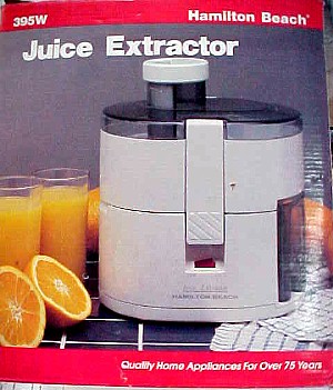 Hamilton Beach 395W Juice Extractor- Jack Berg Sales