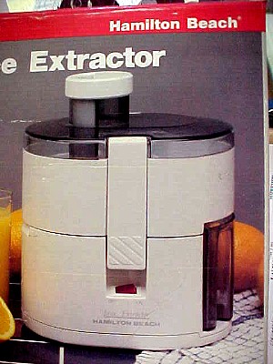 Hamilton Beach Juice Extractor Model 395WS Used Working