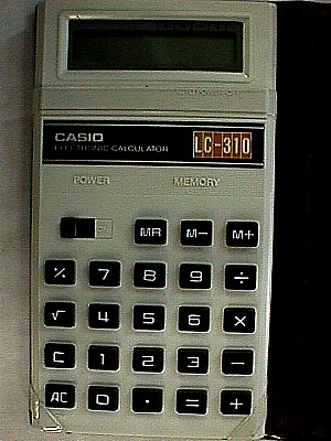 Casio LC-310 Electronic Calculator.JPG (48357 bytes)