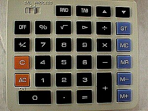 Casio MJ-20 Electronic Calculator c.JPG (34752 bytes)