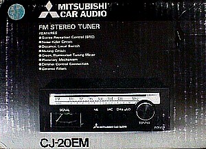 Mitsubishi CJ-20EM Car Stereo.JPG (35815 bytes)