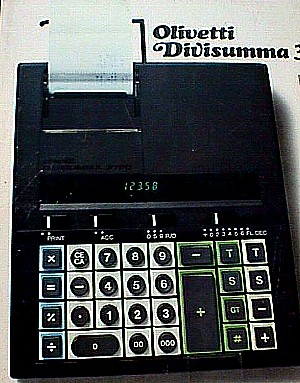 Olivetti Divisumma 37PD Desktop Calculator c.JPG (53688 bytes)