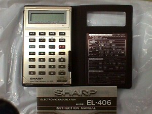 Sharp EL 406.JPG (23692 bytes)