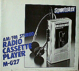 Sportster AM-FM Stereo Radio Cassette Player M-G27.JPG (45415 bytes)