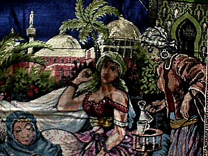 Harem Tapestry 70 x 48 3.JPG (44961 bytes)