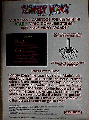 Atari Donkey Kong 1.JPG (57695 bytes)